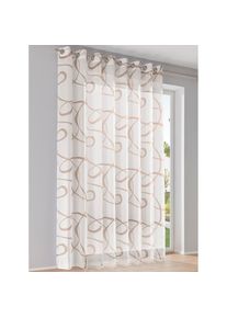 Gardine Ösen 2 Stk. tlg. , HEINE HOME , 100% Polyester