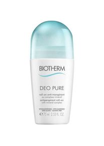 Biotherm Deo Pure Antiperspirant Roll-On Alcohol Free Sensitive Skin, 75 ml