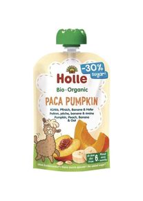 Holle Paca Pumpkin Pouchy citrouille pêche banane avoine, 100 g