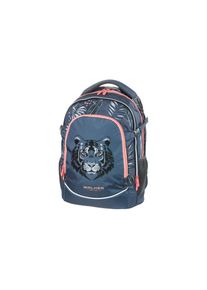Walker by Schneiders , Schulrucksack »Fame2 Tigress grey« , bunt