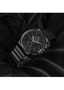 Holzkern; Holzuhr Darkmagic (Carbon/Schwarz), Herren, Naturholz