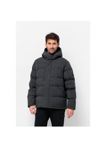 Jack Wolfskin, Herren, Daunenjacke &raquo;ROEMERTOR JKT M&laquo; mit Kapuze, phantom, XL (54/56), Daunenjacke