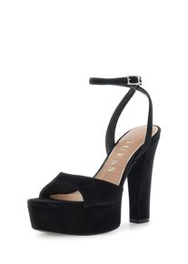 Guess, Femmes Sandales 'HITTEN', noir