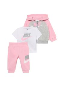 Nike Sportswear, Set 'HBR', gris clair / rose / blanc