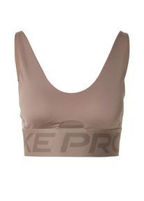 Nike, Femmes Soutien-gorge de sport 'INDY', brocart / gris foncé