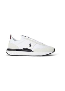 Polo Ralph Lauren, Hommes Baskets basses 'TRAIN 89', bleu foncé / blanc