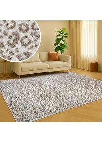 Teppich »Fynna, Leopardenmuster« rechteckig 9 mm Höhe Leo Design, modern, Wohnzimmer, Schlafzimmer, Esszimmer , GOODproduct , Obermaterial: 100%...