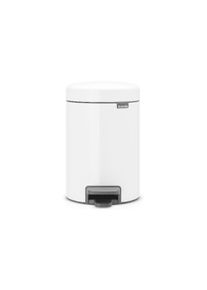 Brabantia, Kosmetikeimer &raquo;NewIcon 3 l, White&laquo; 1 Beh&auml;lter, wei&szlig;, Edelstahl, Kunststoff, B/H/T: 26,4 cm