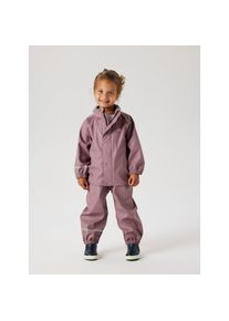 name it, Unisex, Regenmantel &raquo;NKNDRY10 f&uuml;r Unisex mit Regenjacke und Hose im Set&laquo; Set, 2 Stk. unifarben, casual, regular fit, Kunstfaser, Web, wistful