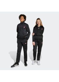 adidas Sportswear, Unisex, adidas Sportswear Trainingsanzug &raquo;J CP TR TS&laquo; 2 Stk., schwarz, pink fusion, 176, Sportlicher Trainingsanzug aus glattem 