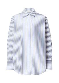 ABOUT YOU X Iconic By Tatiana Kucharova Bluse 'Paula' Damen Gr&ouml;&szlig;e XL navy / wei&szlig;