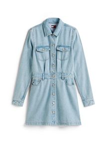 Tommy Jeans, Femmes Robe-chemise, bleu denim