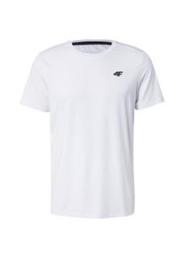 4F Sportshirt Herren, schwarz / weiß, Größe XL