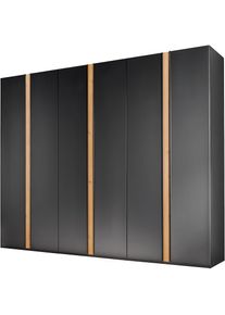 Drehtürenschrank »Lagos« in 4 Breiten und mit 3 verschiedenen Ausstattungspaketen erhältlich, inkl. Türendämpfung , grau , Wiemann