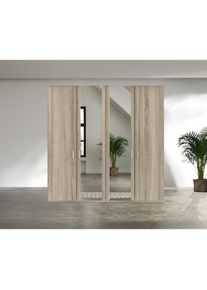 Drehtürenschrank »Bern« hochwertige Beschläge inkl. Türdämpfung , braun , Wiemann