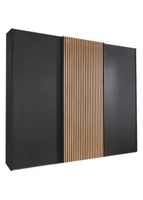 Drehtürenschrank »Denver« hochwertige Beschläge , grau , Wiemann