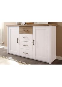 Schlafkontor , Kombikommode »Luca« , braun , Breite/Tiefe/Höhe: 150/42/90 cm