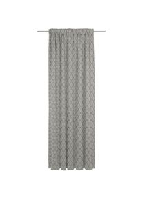 Adam, Vorhang &raquo;Indian Cortezada&laquo; Multifunktionsband 1 Stk. tlg. aus 100% Bio-Baumwolle, schwarz, beige, Jacquard, Baumwolle