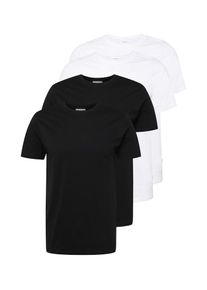 LINDBERGH, Hommes T-Shirt, noir / blanc