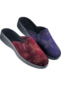 Damen Pantolette weinrot