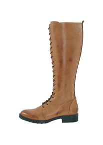 Andrea Conti, Unisex, Stiefel, cognac, 41, Aus weichem Rind-Nappaleder