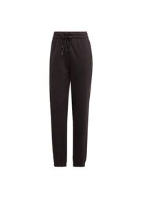 adidas by Stella McCartney, Femmes Pantalon de sport ' Regular Sweat', noir / blanc