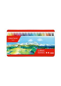 Faserstift»Carand'AcheFibralo29«Wasservermalbar , bunt , Trocknet bei offener Kappe bis zu 7 Tage nicht aus