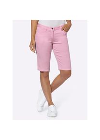 Casual Looks, Unisex, Jeansbermudas 1 Stk., ros&eacute;, 38, Normalgr&ouml;ssen, Baumwoll-Qualit&auml;t