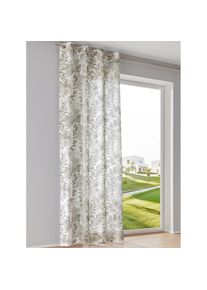 Gardine Ösen 1 Stk. tlg. , HEINE HOME , 60% Viskose, 40% Polyester