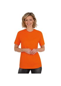 Trigema , Damen , T-Shirt »T-Shirt aus 100% Biobaumwolle« 1 Stk. , orange , BIO DELUXE-Single-Jersey