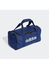 adidas Performance, Unisex, adidas Performance Sporttasche &raquo;LINEAR DUFFEL S&laquo;, dunkelblau, wei&szlig;, B/H/T: 45cm x 20cm x 23cm, Diese kleine, 