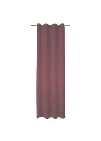 WIRTH, Vorhang &raquo;B-Holmsund&laquo; &Ouml;sen 1 Stk. tlg., beere, Chenille, Polyacryl