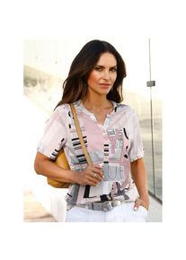 Inspirationen , Damen , T-Shirt »Kurzarm-Shirt« 1 tlg. , mit 50% Baumwolle