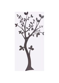 HEINE HOME, HEINE HOME Wandgarderobe, schwarzbraun, Metall, B/H/T: 110 cm x 198 cm x 11 cm