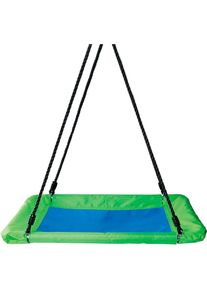 Happy People, Nestschaukel-Sitz &raquo;Rechteck-Schaukel mit wetterfester PE Matte als Sitz&laquo;, gr&uuml;n, Kunststoff, bis 150 kg