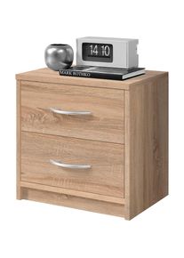 Schlafkontor, Nachttisch &raquo;Pepe&laquo;, eiche sonoma, B/H/T: 38,5 cm x 39 cm x 28,2 cm