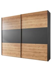 Schwebetürenschrank »Korfu« hochwertige Beschläge , braun , Wiemann