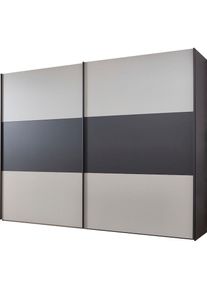 Schwebetürenschrank »Korfu« hochwertige Beschläge , grau , Wiemann