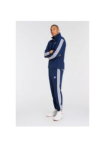 adidas Sportswear, Herren, adidas Sportswear Trainingsanzug &raquo;M 3S WV TT TS&laquo; 2 Stk. drei Streifen Woven Tracksuit, dunkelblau, M, Dieser Trainingsanzug