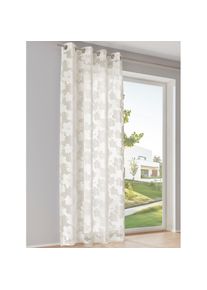 Gardine Ösen 1 Stk. tlg. , HEINE HOME , 75% Viskose, 25% Polyester