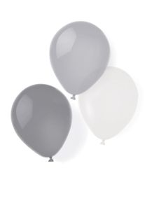 Amscan 8 Silver Line Ballons 25cm