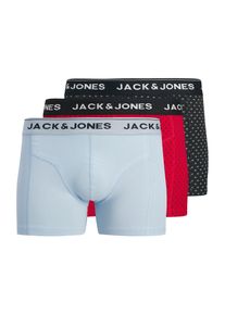 Jack & Jones Jack & Jones Boxershorts 'JACPALMTREE' Herren Gr&ouml;&szlig;e XS hellblau / rot / schwarz