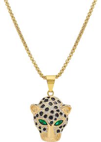 Damen Anh&auml;nger mit Kette goldfarben