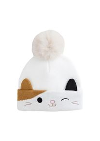 next M&uuml;tze M&auml;dchen Gr&ouml;&szlig;e 56 ecru / braun / schwarz