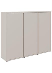 Xora Schuhschrank , Weiss , Holzwerkstoff , 18 F&auml;cher , 145x120x34 cm , Typenauswahl , Garderobe, Schuhaufbewahrung, Schuhschr&auml;nke