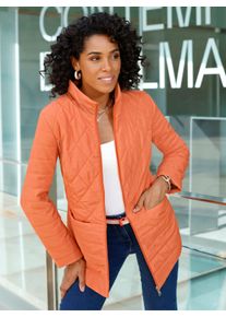 Witt Damen Steppjacke mit leichter Wattierung, papaya, Größe 52, 100% Polyester. Wattierung: 100% Polyester