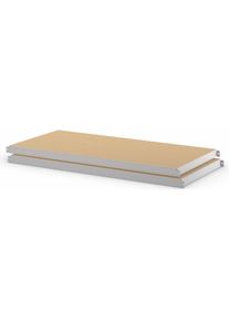 Tablettes en aggloméré, lot de 2, profondeur 686 mm, largeur 1436 mm eurokraft basic