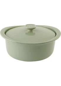 BergHOFF, BergHOFF Auflaufform &raquo;Leo Balance Sage Rund&laquo; Keramik, gr&uuml;n, Keramik, 4,5 l