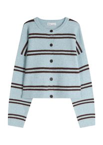 Bershka, Hommes Pull-over, brun fonc&eacute; / menthe