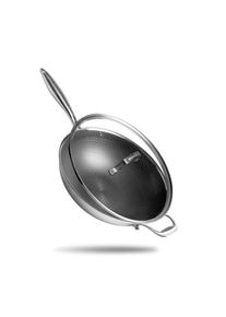 Reishunger Premium Wok | &Oslash; 32cm | Antihaftbeschichtung | Induktion